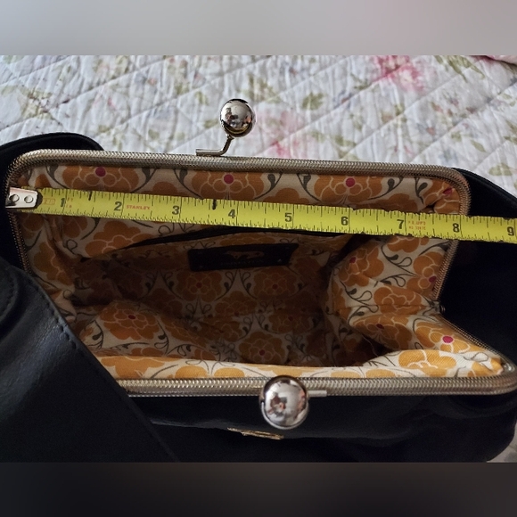 EMMA FOX Black Bag Pre-owned - Picture 13 of 16